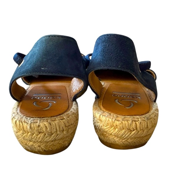 Kanna Espadrille Sandals from Anthropologie Navy Suede Size 39 (US 8.5–9) - Picture 5 of 6